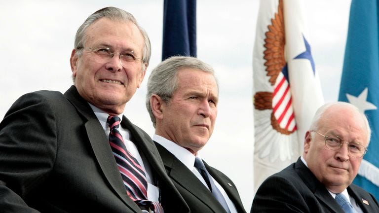 Donald Rumsfeld, US defence secretary during the Iraq War, dies aged 88 |  US News | Sky News