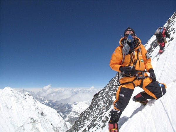 Preparation for Mount Everest Climb, Training to Climb Mount Everest