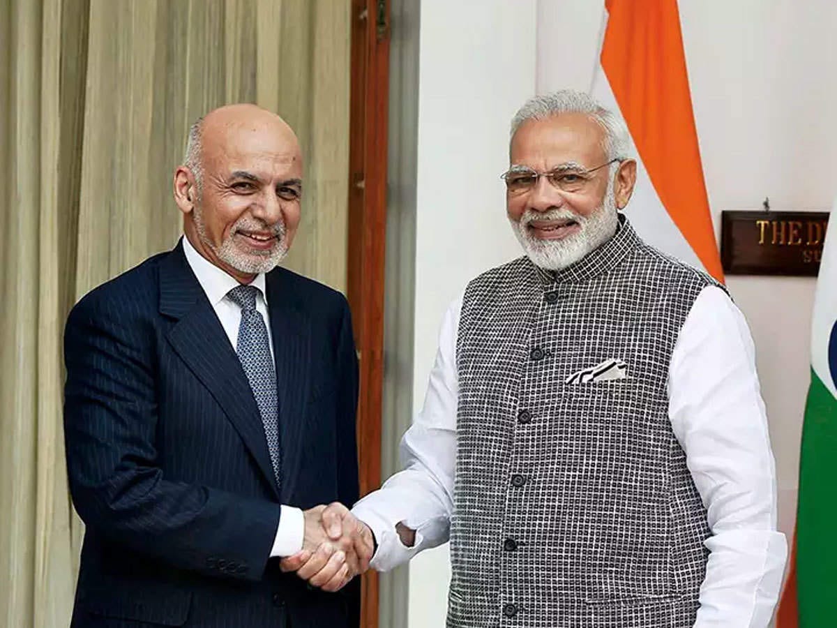 PM Narendra Modi to meet Afghan president Ashraf Ghani today - The Economic  Times