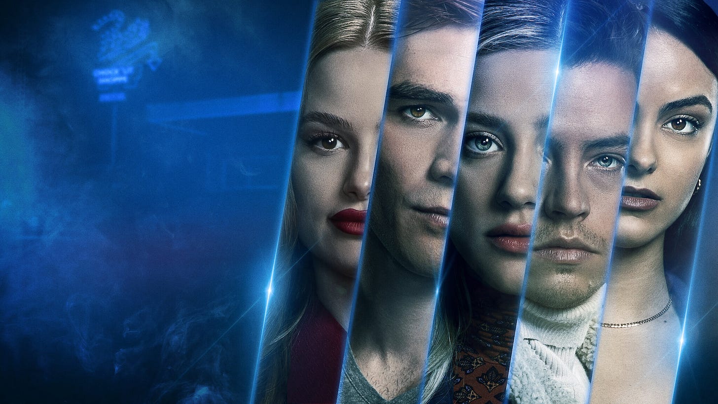 Riverdale starring K.J. Apa, Lili Reinhart, Camila Mendes and Madelaine Petsch. Click here to check it out.