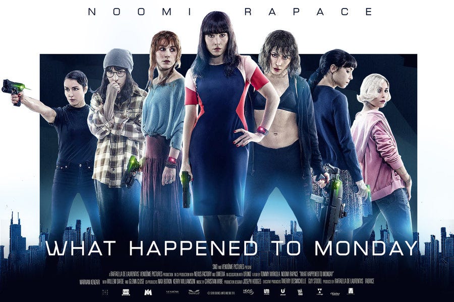 Film: What Happened to Monday - CHRISTOPHER EAST
