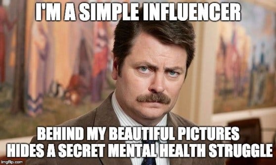 Let's Get Real About Mental Health and Influencers - Blogger On Pole