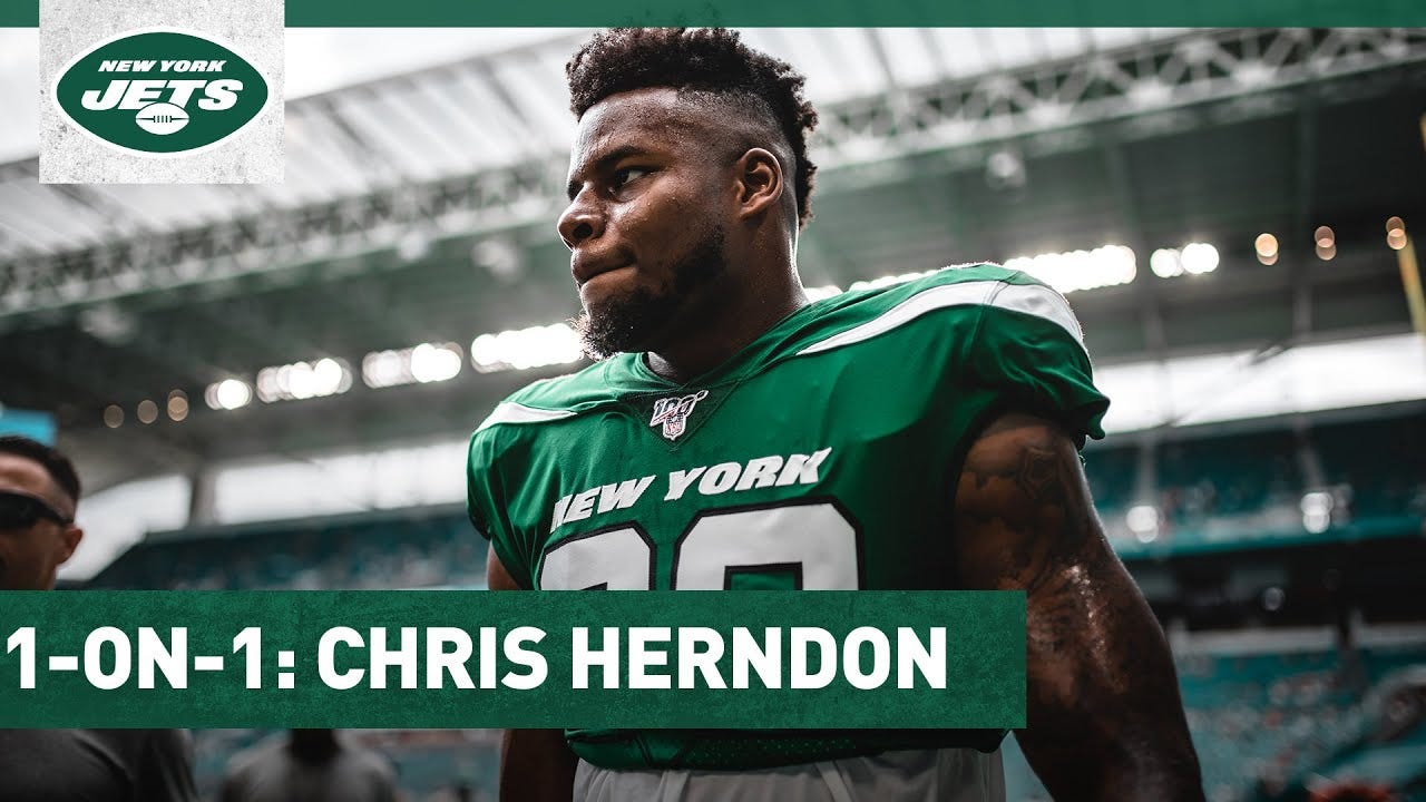 Chris Herndon 1-On-1: "I'm Ready" | New York Jets | NFL - YouTube