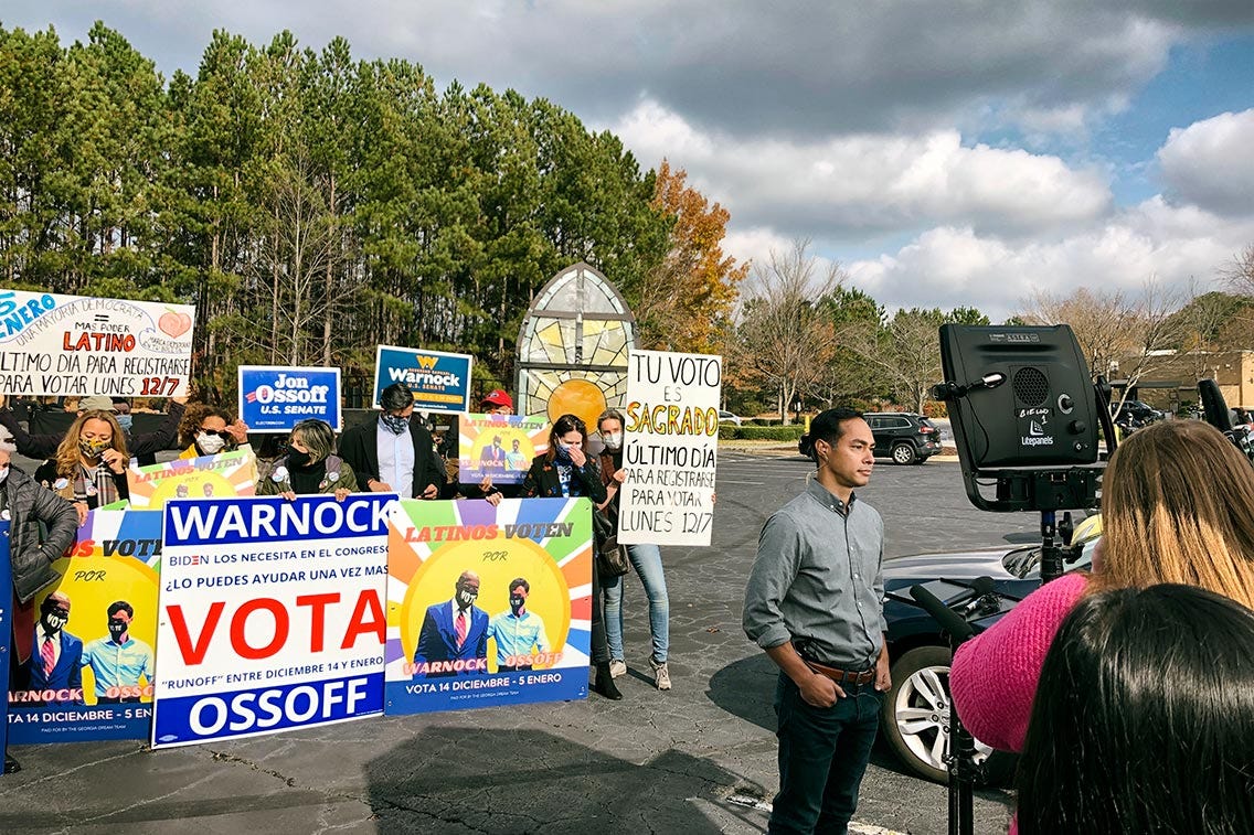 Latino voters in Georgia