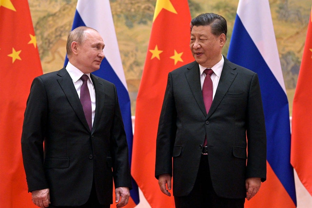 Chinese President Xi Jinping could offset Vladimir Putin’s economic losses while Russia inches closer to capturing Ukraine.