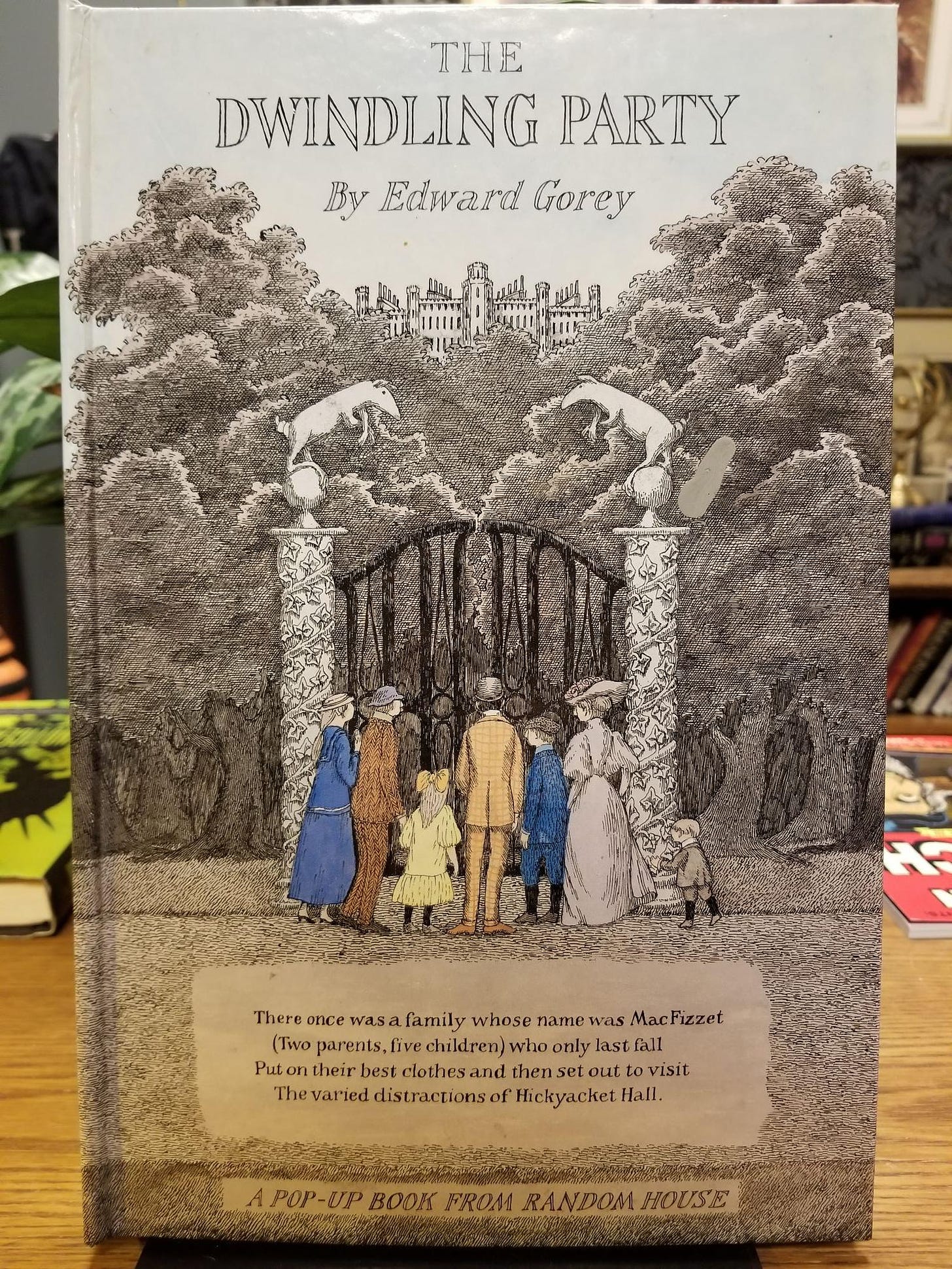 Cover of The Dwindling Party by Edward Gorey