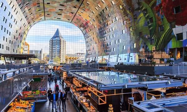 The Markthal in Rotterdam