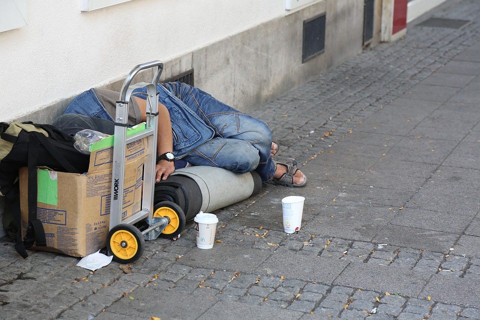 Homeless, Human, Man, Beggars, Homelessness, Unemployed