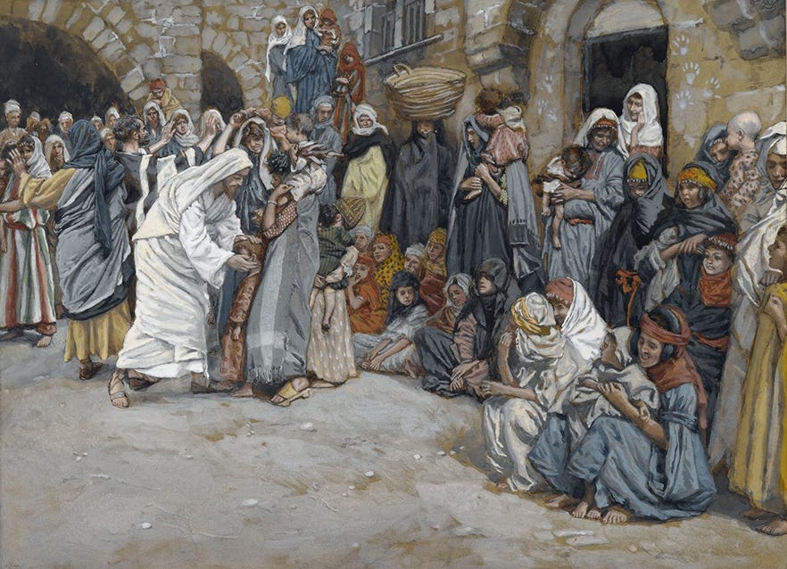 Suffer the Little Children to Come unto Me (1886-1894) by James Tissot
