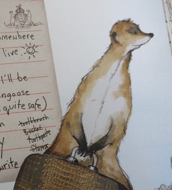 Meerkat Mail: A Picturebook about Families and Meerkats