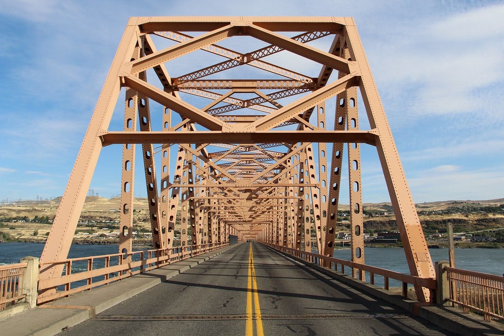 The Dalles Bridge (Wasco County, Oregon and Klickitat County, Washington)