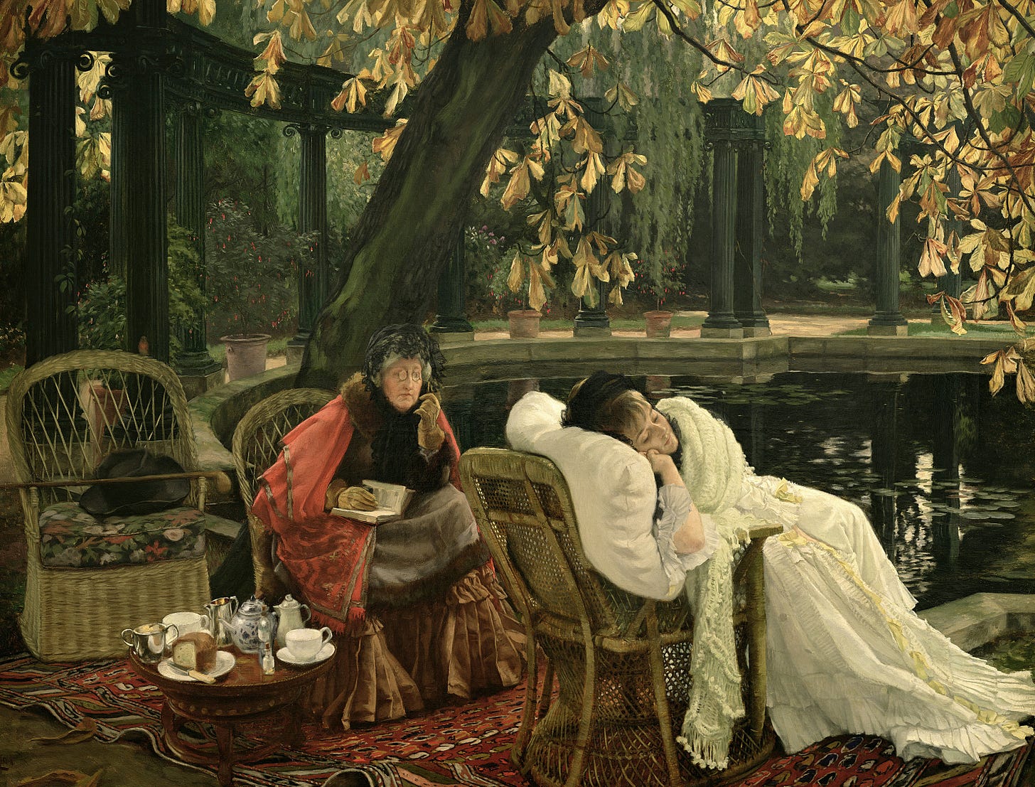 A Convalescent (c.1876) by James Tissot