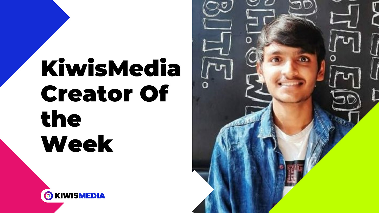KiwisMedia Creator Of The Week