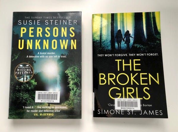 Two almost identical book covers