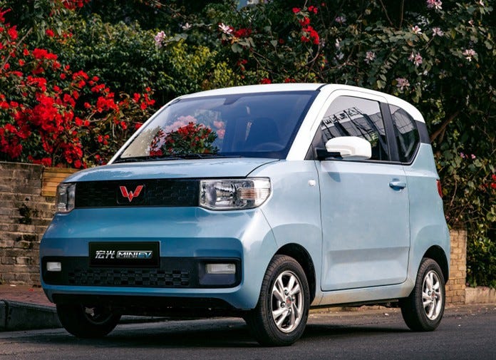 Wuling MINI EV starts to pre-sale, Price hits new low with starting at 29,800yuan