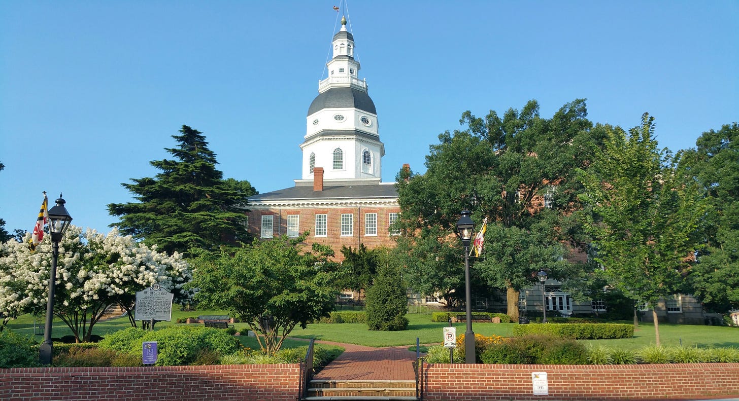 Maryland State House- Annapolis, MD – MDT Travels