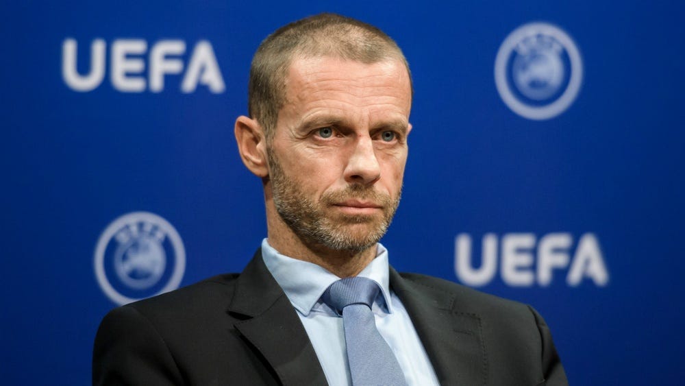 ALEKSANDER CEFERIN: Presidente da UEFA ataca Superliga Europeia e a FIFA -  LusoAmericano