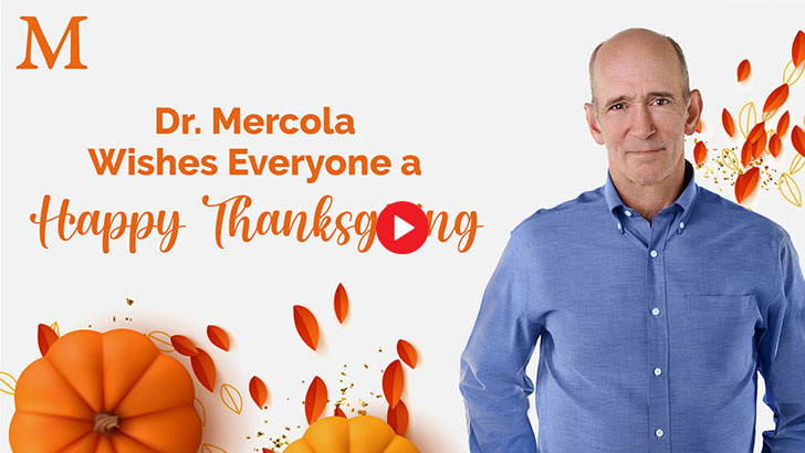 Dr. Mercola Happy Thanksgiving