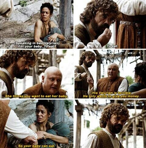 Tyrion & Varys shared by Nicole Forejtová on We Heart It