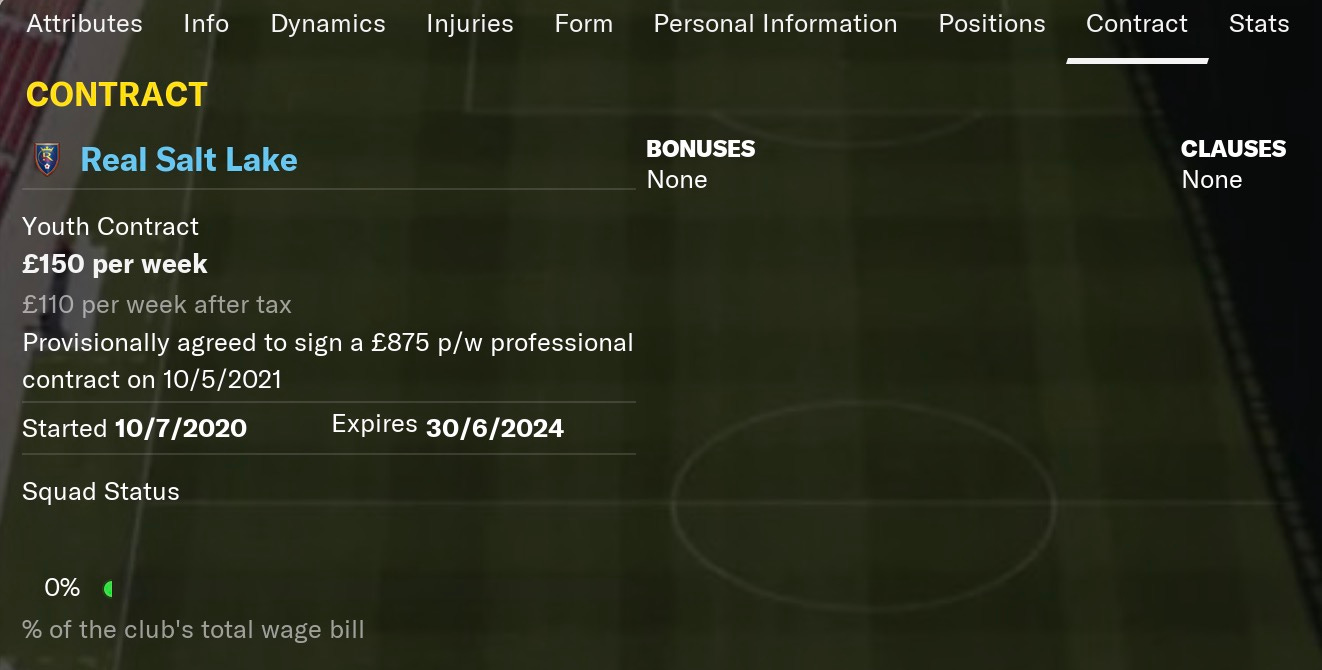 Football Manager 2021 Davide Antunes