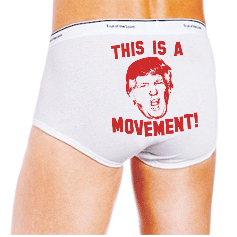 Donald Trump Underwear | Political Apparel | Fluffy Crate - fluffycrate