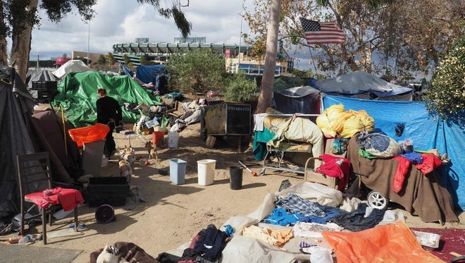 Massive homeless camp in California to get a visit from a judge