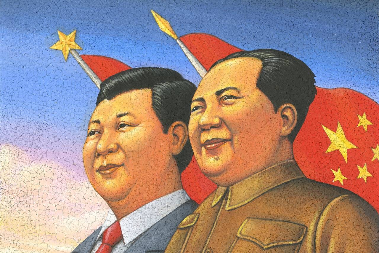 Xi Embraces Mao&#39;s Radical Legacy - WSJ