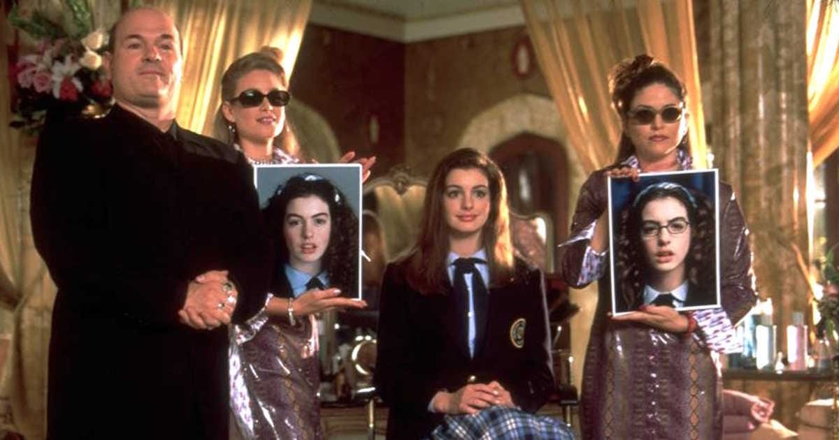 a still from the princess diaries after Mia's makeover