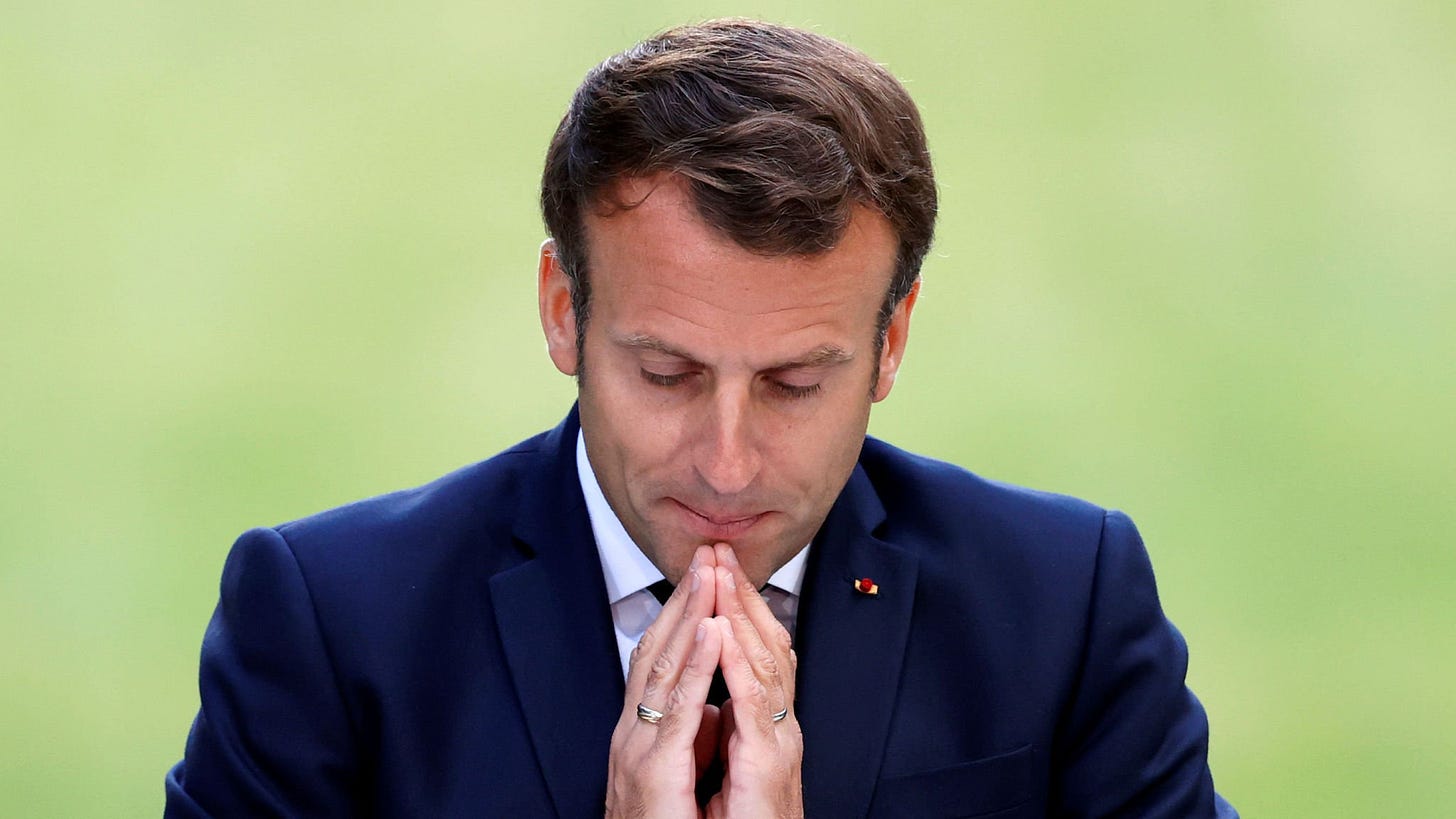 Macron's defeat shows his political vulnerability | Financial Times