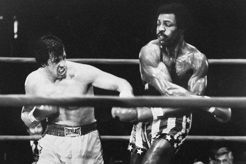 Rocky vs. Apollo Classic Fight 24"x36" Movie Poster - Total Rocky Shop