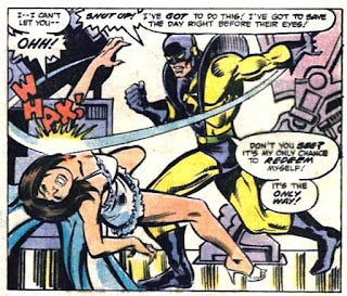 Hank Pym and his worst moment.