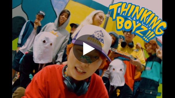 Mega Shinnosuke - Thinking Boyz!!!  (Official Music Video)