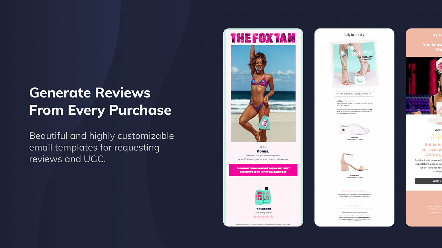 Generate Reviews From Every Purchase