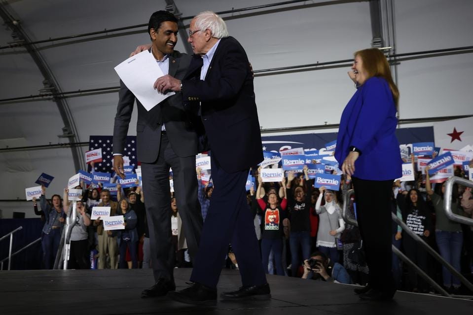 Presidential Candidate Bernie Sanders Campaigns Across U.S. Ahead Of Super Tuesday