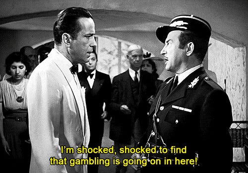 Scene from Casablanca