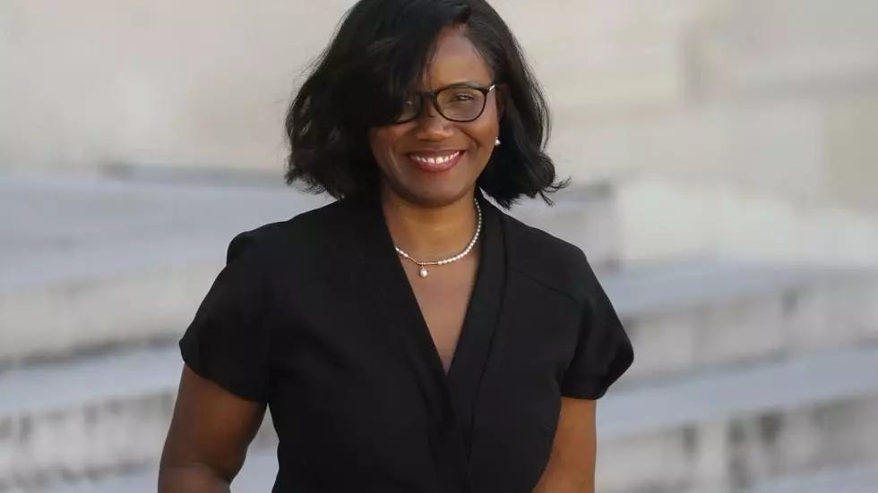 Elisabeth Moreno was appointed Minister for Gender Equality, Diversity and Equal Opportunities, in the Castex government of President Emmanuel Macron on 6 July 2020