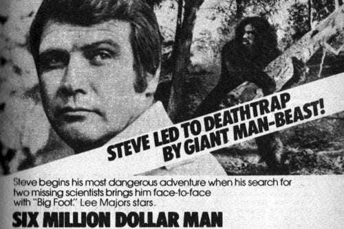 space1970: THE SIX MILLION DOLLAR MAN (1974-78) TV Guide Ads