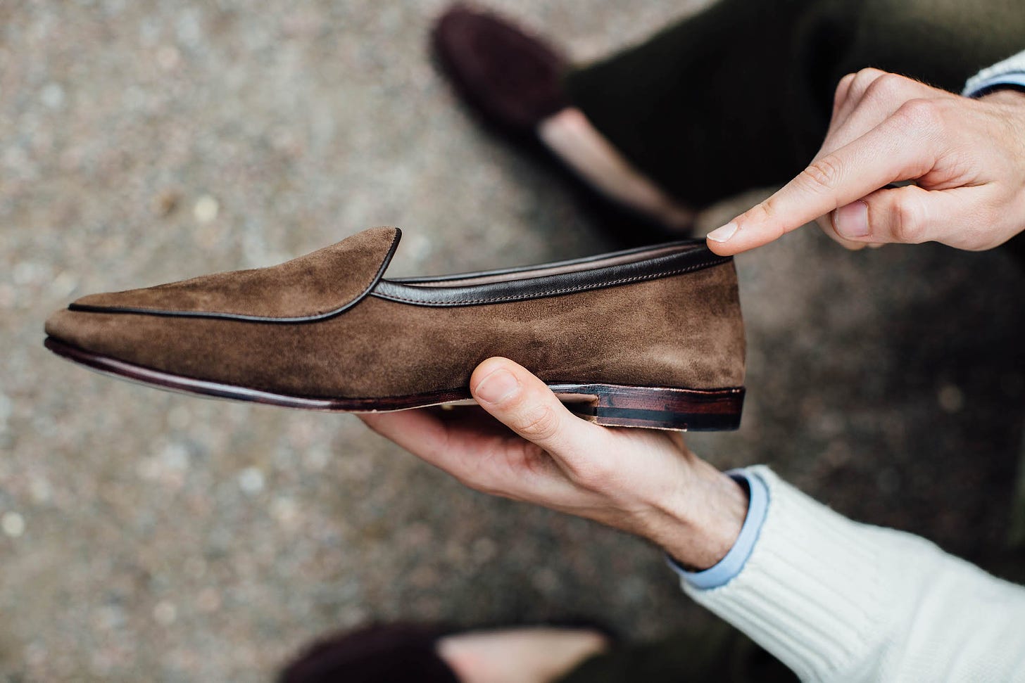 The Sagan: A high-end Belgian loafer from Allan Baudoin – Permanent Style