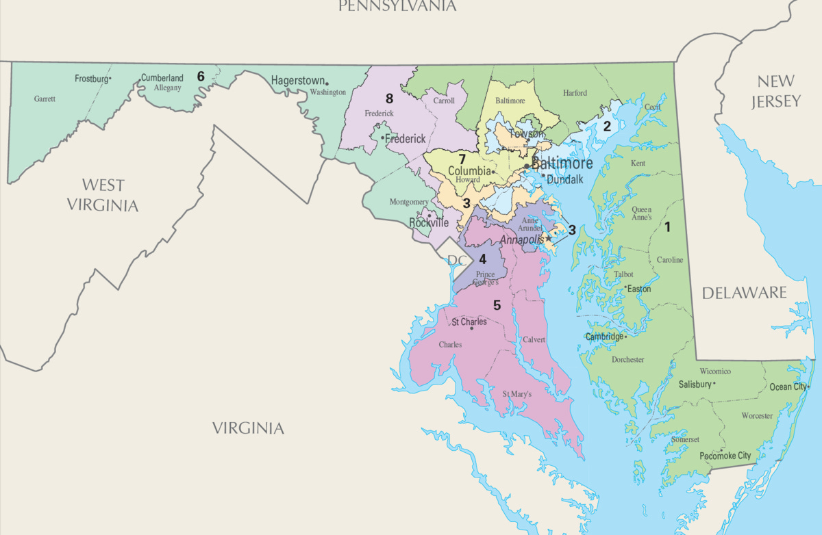 Maryland's congressional districts - Wikipedia