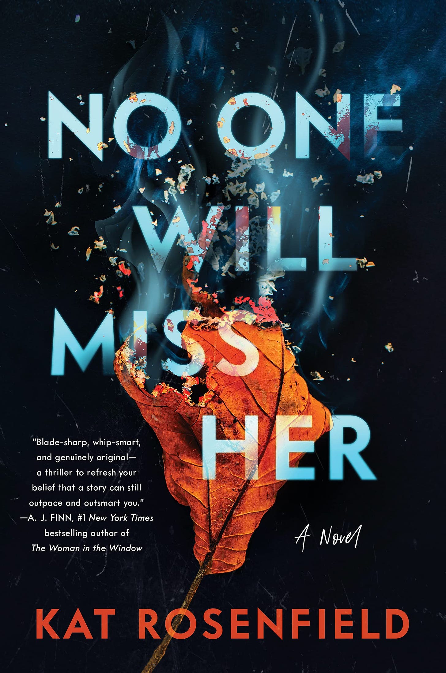 Amazon.com: No One Will Miss Her: A Novel: 9780063057012: Rosenfield, Kat:  Books