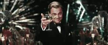 The Great Gatsby GIF - The Great Gatsby Leonardo Di Caprio Cheers -  Discover &amp; Share GIFs
