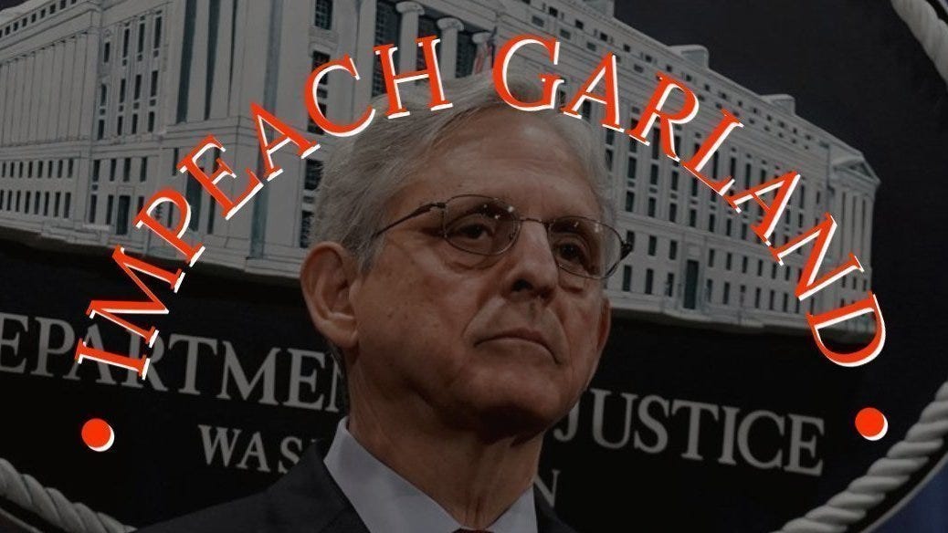 Petition · Impeach U​.​S. Attorney General Merrick Garland · Change.org