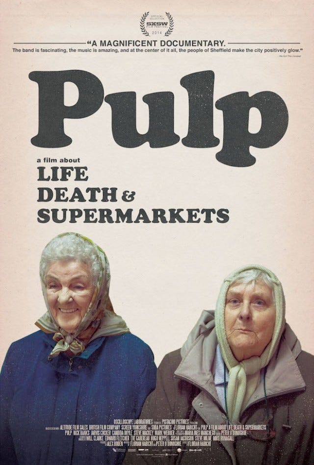 Mira completa la película de Pulp: &quot;A Film About Life, Death and  Supermarkets&quot;