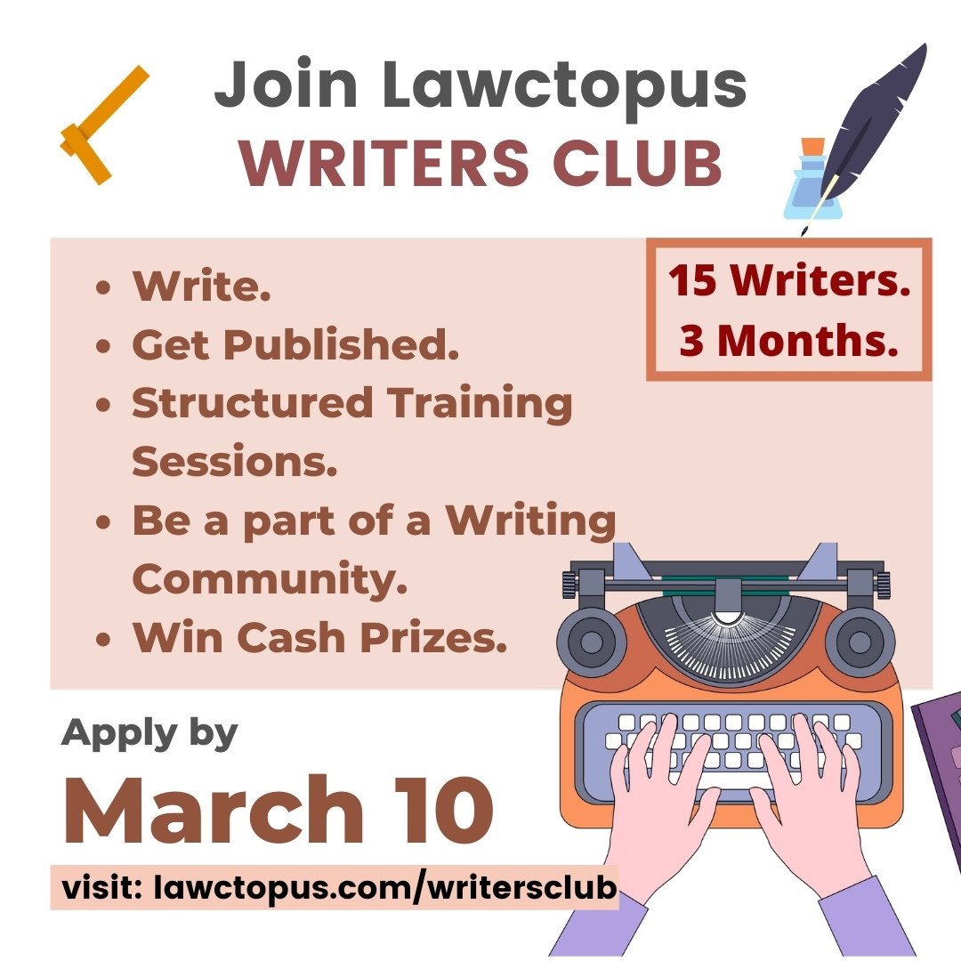Lawctopus Writers Club