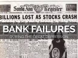 Bank Failures During The Great Depression by Piper