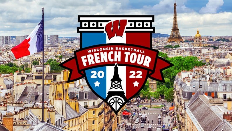Wisconsin Basketball French Tour 2022 | Wisconsin Badgers