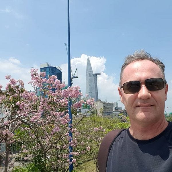 Yours Truly in Saigon.