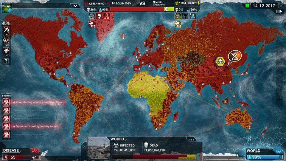 China Removed Pandemic-Themed Game &#39;Plague Inc.&#39; From The China App Store