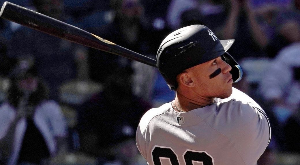MLB Roundup: Yankees push win streak to 9 straight behind Judge's 2 HRs