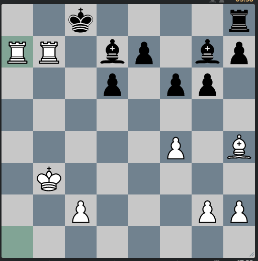 Another analysis of my Chess game. I blundered, and still got lucky an